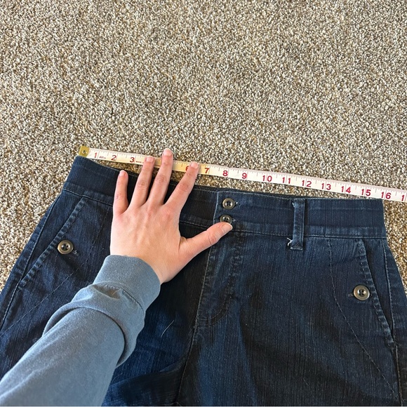 [Gloria Vanderbilt] Blue Jean Shorts with Rolled Hems - Picture 5 of 8